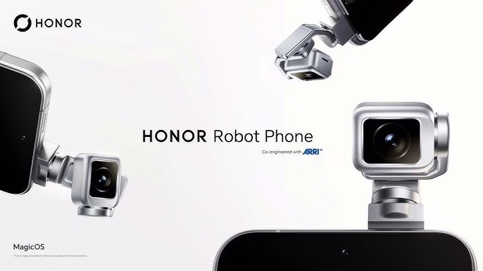 HONOR Robot Phone: el smartphone que incorpora un gimbal robótico y busca revolucionar la grabación con IA